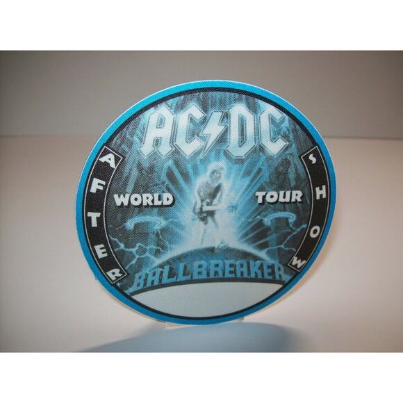 AC/DC Vintage Backstage Pass BallBreaker Tour Original 1996 Original Hard Rock - Picture 2 of 4
